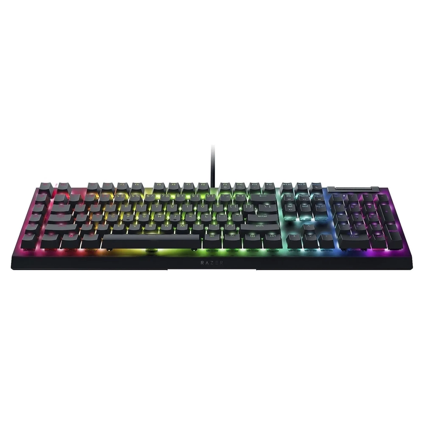 Купити Клавіатура RAZER BlackWidow V4 X Green Switch RU (RZ03-04700800-R3R1) - фото 4
