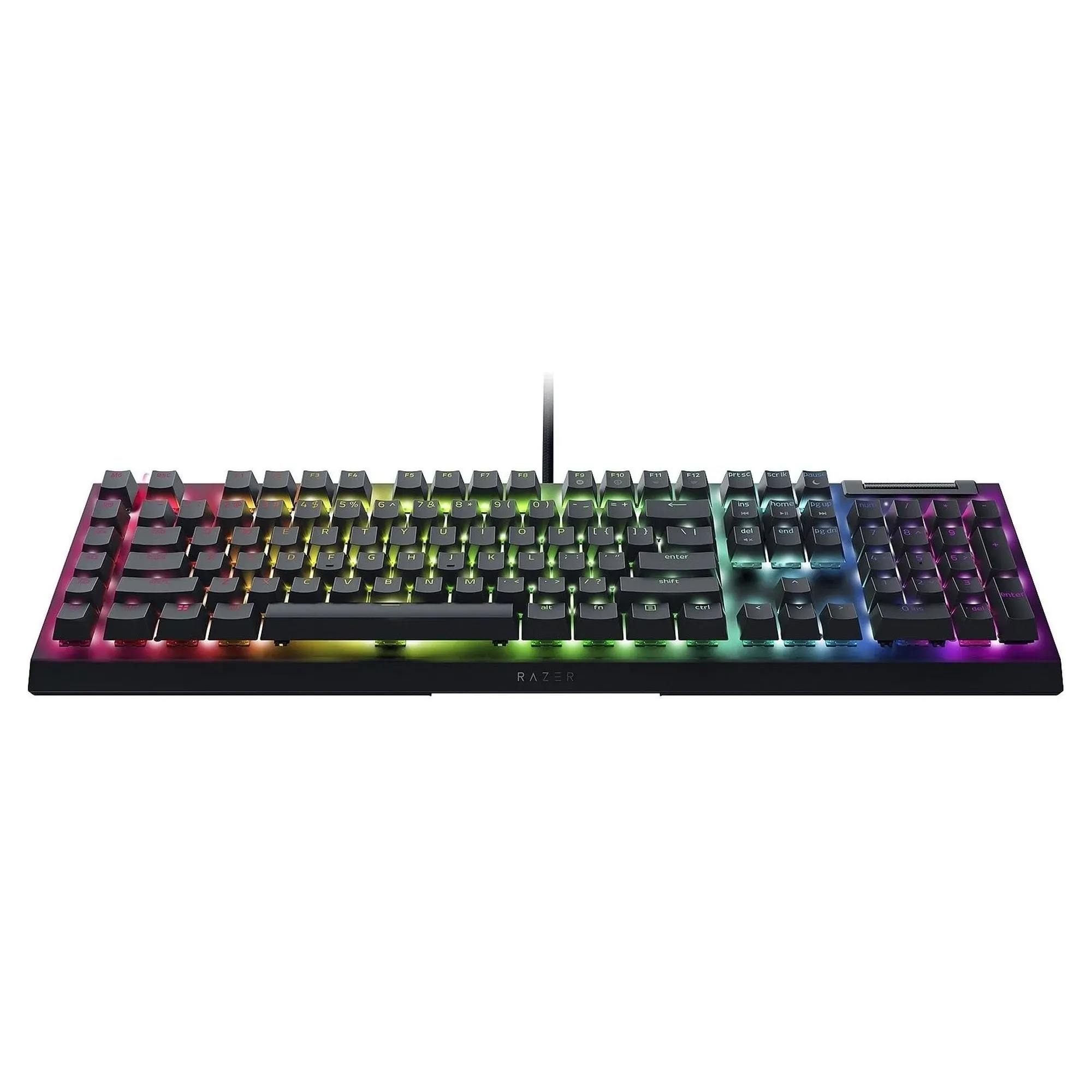 Купити Клавіатура RAZER BlackWidow V4 X Green Switch RU (RZ03-04700800-R3R1) - фото 4