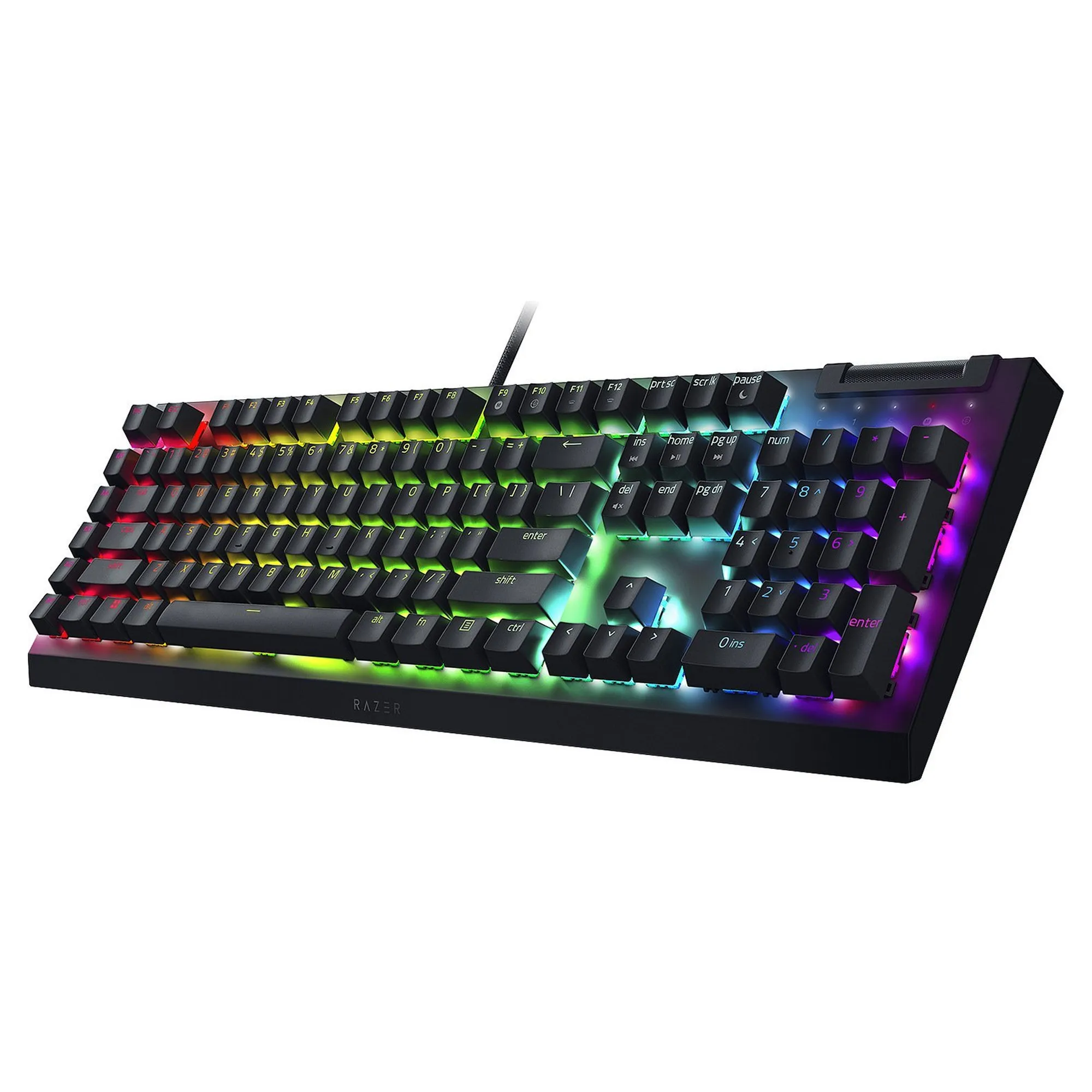 Купить Клавиатура RAZER BlackWidow V4 X Yellow Switch RU (RZ03-04702500-R3R1) - фото 3