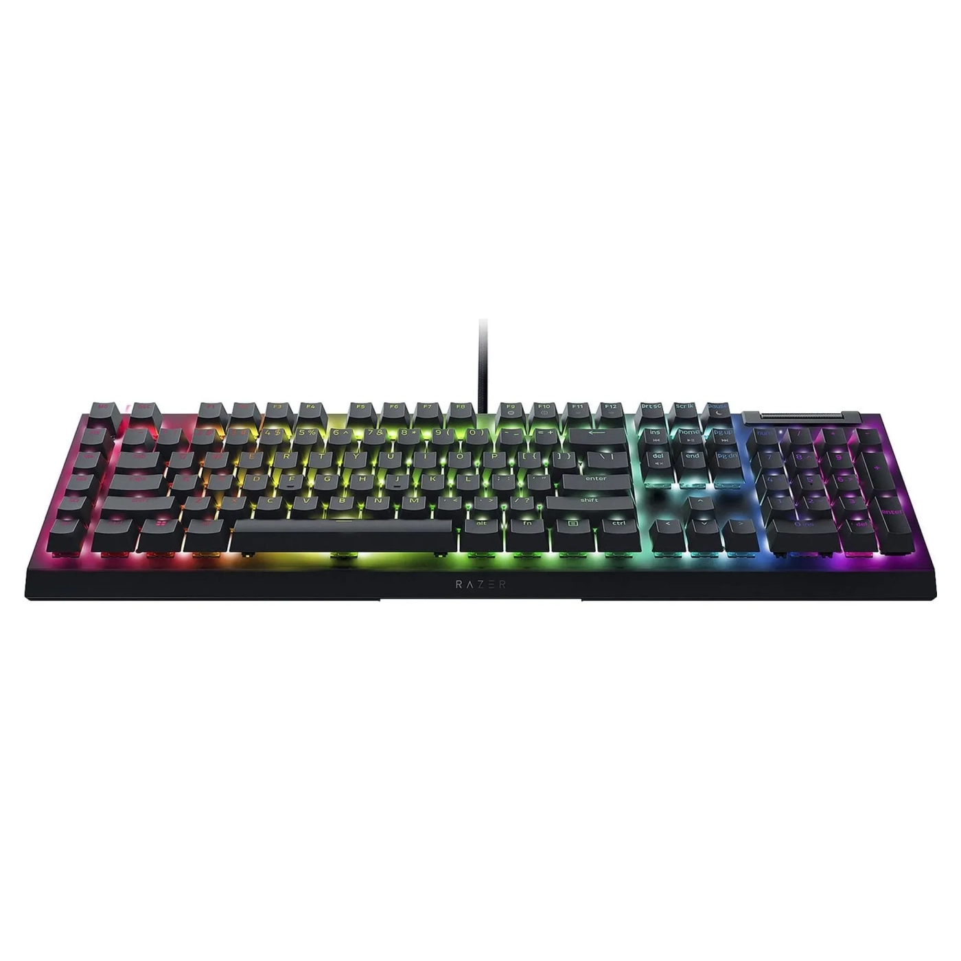 Купить Клавиатура RAZER BlackWidow V4 X Yellow Switch RU (RZ03-04702500-R3R1) - фото 4