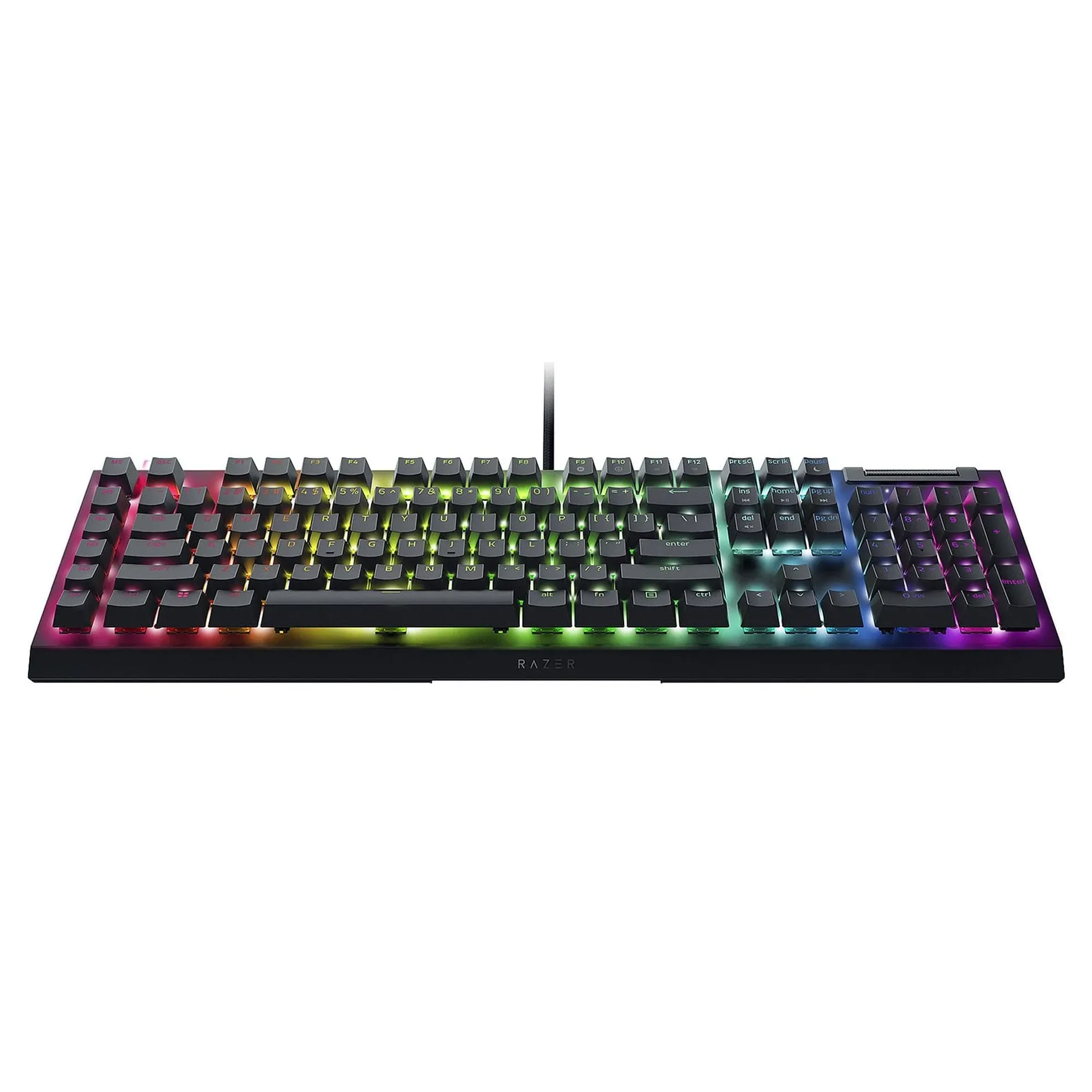 Купить Клавиатура RAZER BlackWidow V4 X Yellow Switch RU (RZ03-04702500-R3R1) - фото 4