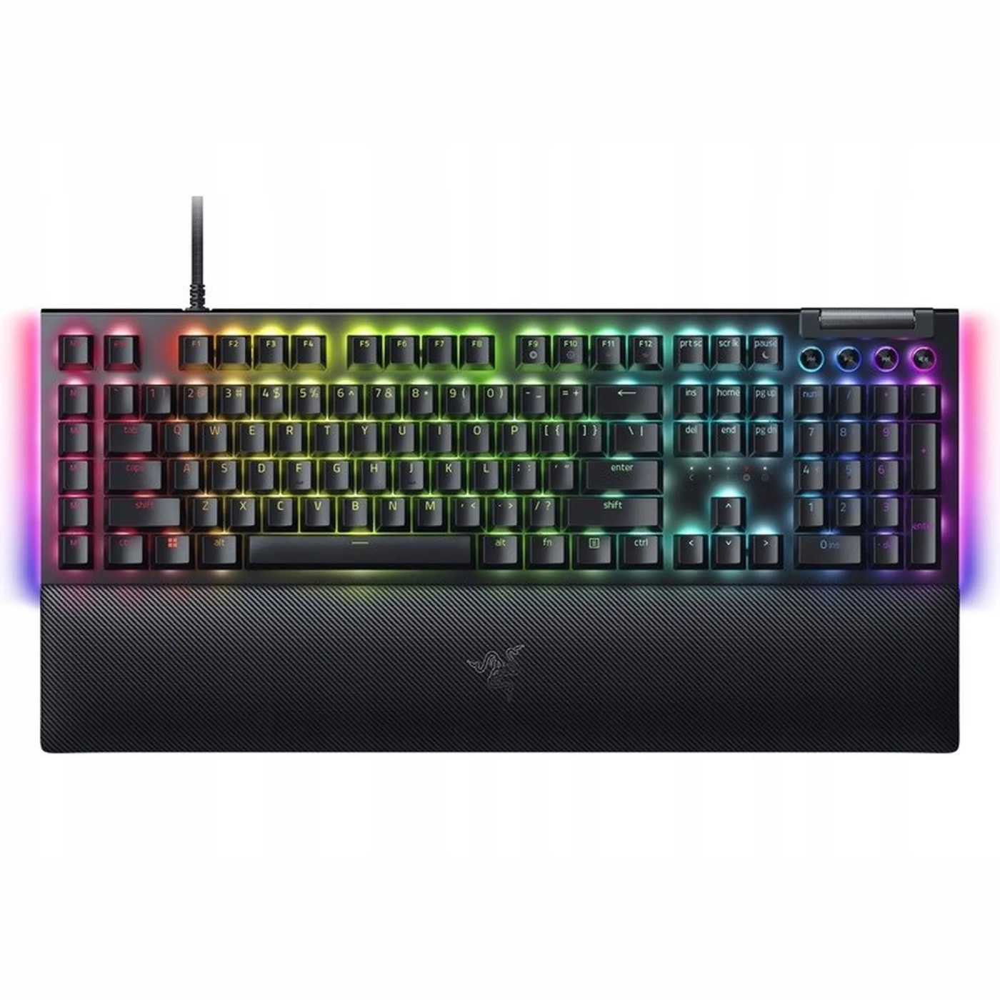 Купить Клавиатура RAZER BlackWidow V4 Yellow Switch RU (RZ03-04692500-R3R1) - фото 1