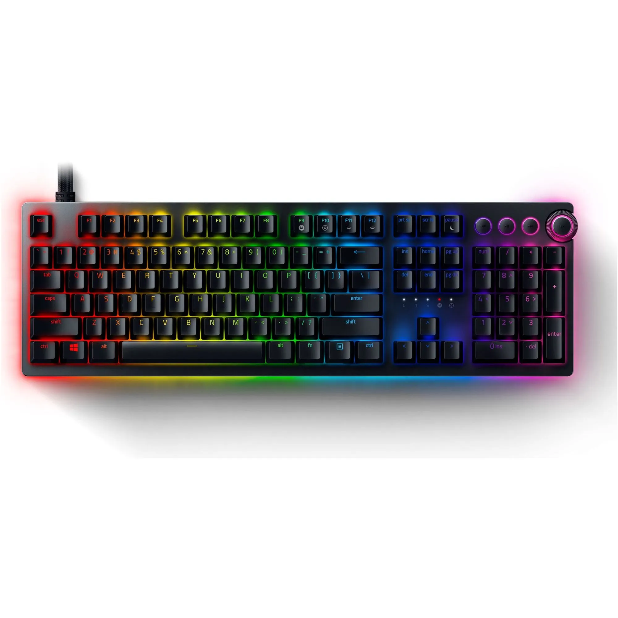 Купить Клавиатура RAZER Huntsman V2 Purple Optical Switch RU (RZ03-03931300-R3R1) - фото 4