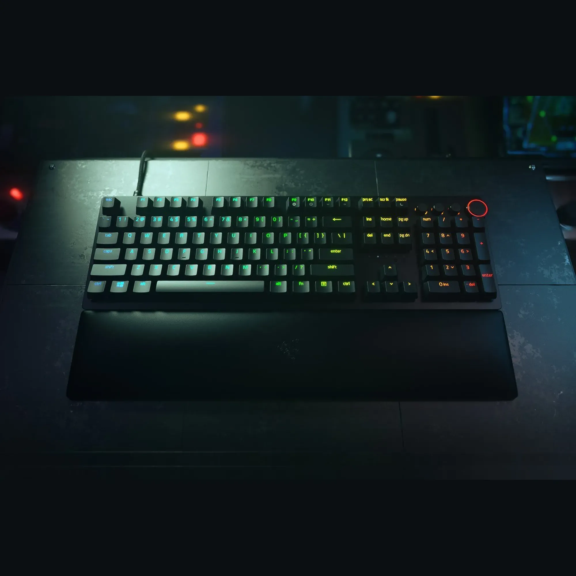 Купить Клавиатура RAZER Huntsman V2 Purple Optical Switch RU (RZ03-03931300-R3R1) - фото 7