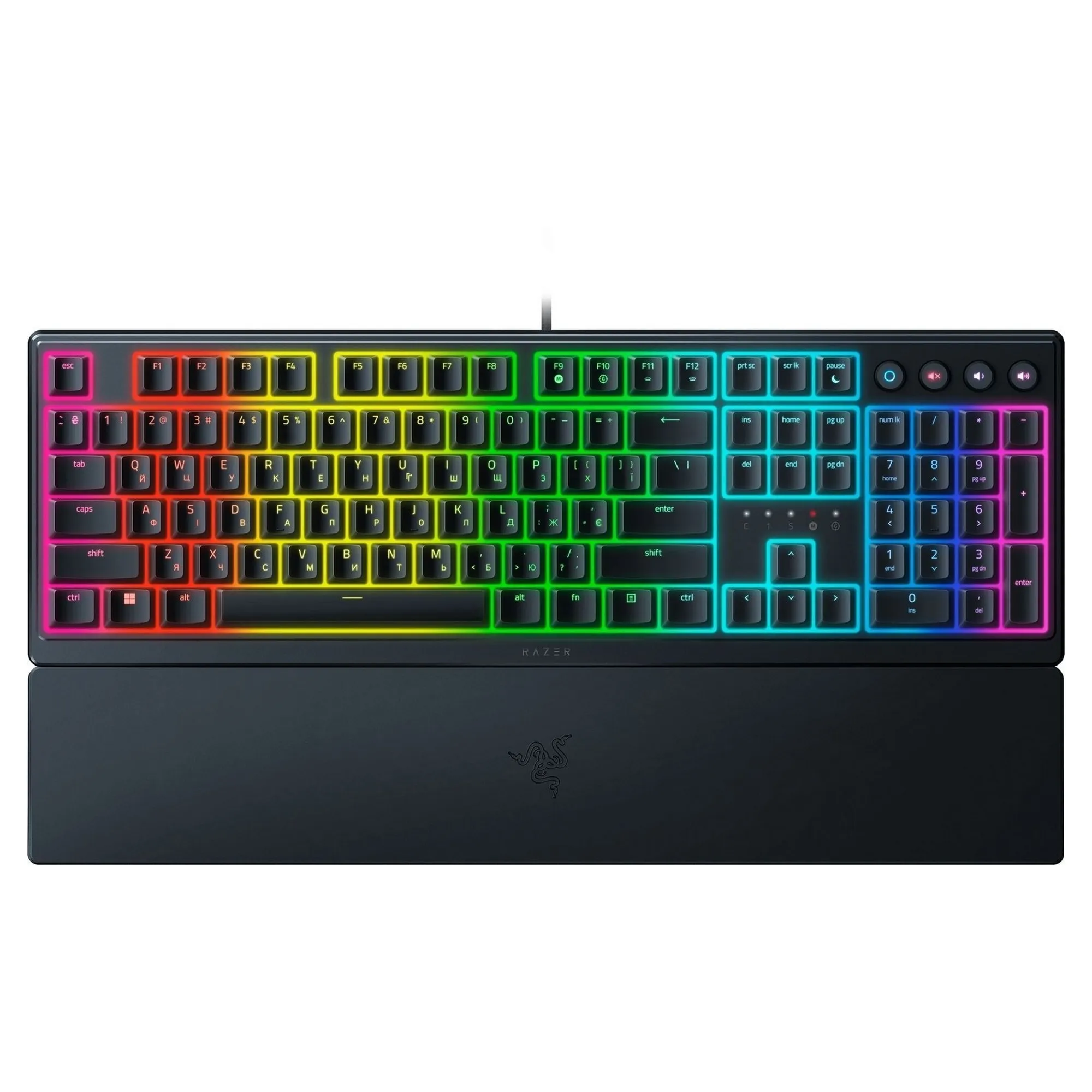 Купити Клавіатура RAZER Ornata V3 UKR (RZ03-04462100-R371) - фото 1