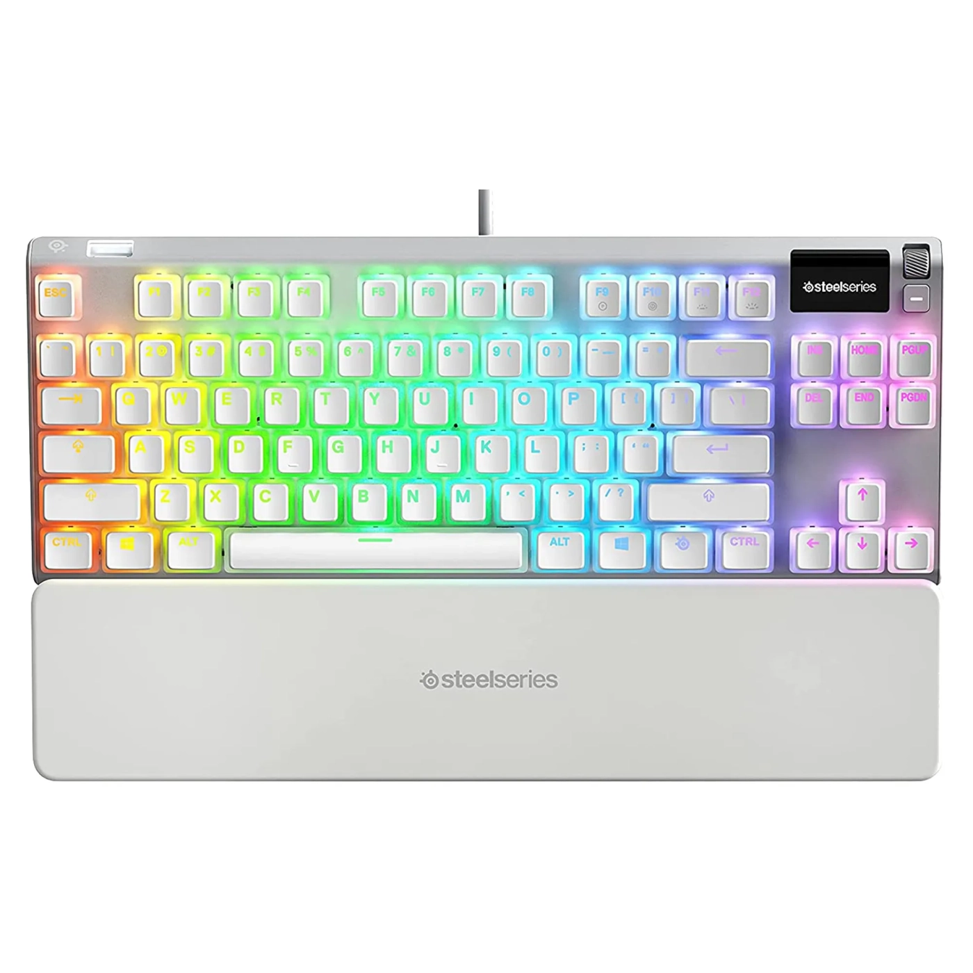Купить Клавиатура STEELSERIES APEX 7 TKL Red Switch Ghost (64656) - фото 1