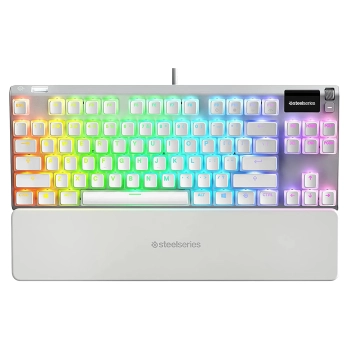 Купити Клавіатура STEELSERIES APEX 7 TKL Red Switch Ghost (64656) - фото 1
