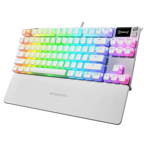 Купить Клавиатура STEELSERIES APEX 7 TKL Red Switch Ghost (64656) - фото 2