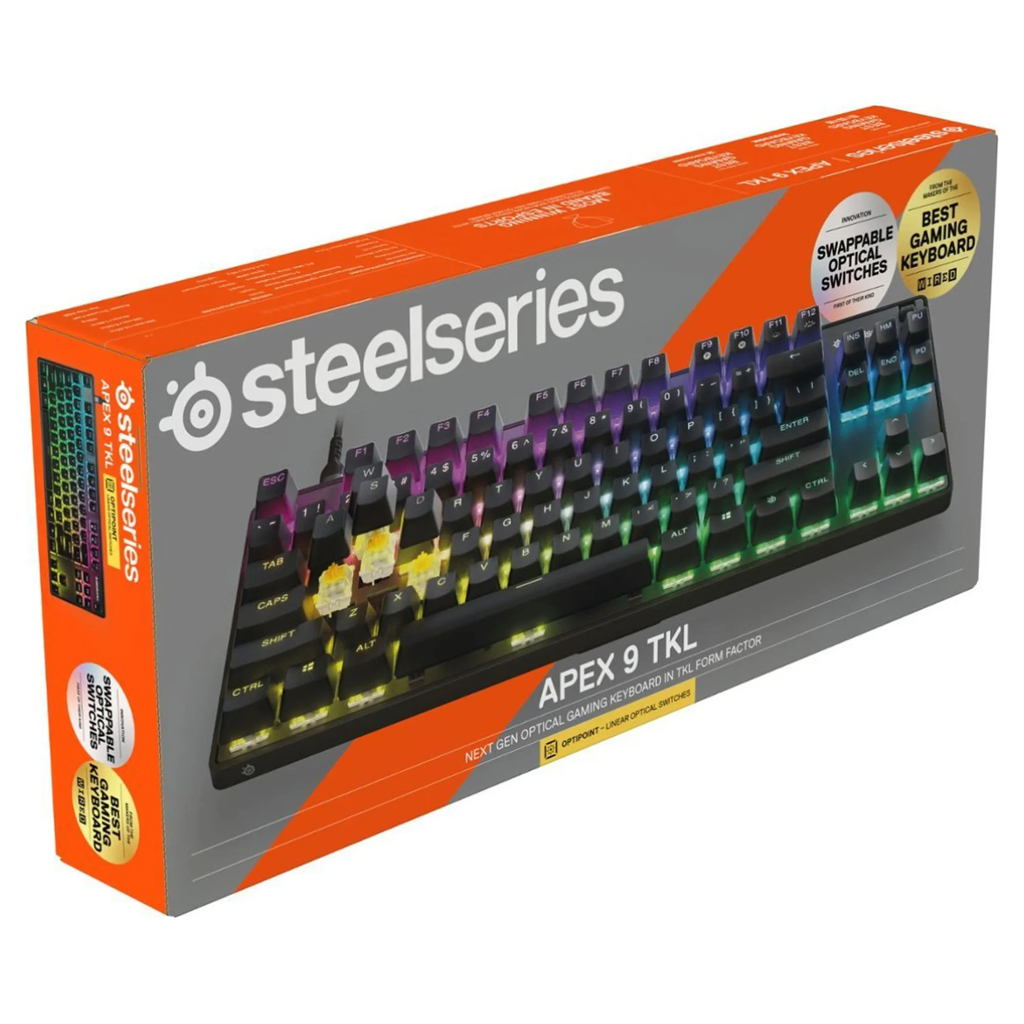 Купити Клавіатура STEELSERIES APEX 9 TKL (64847) - фото 6