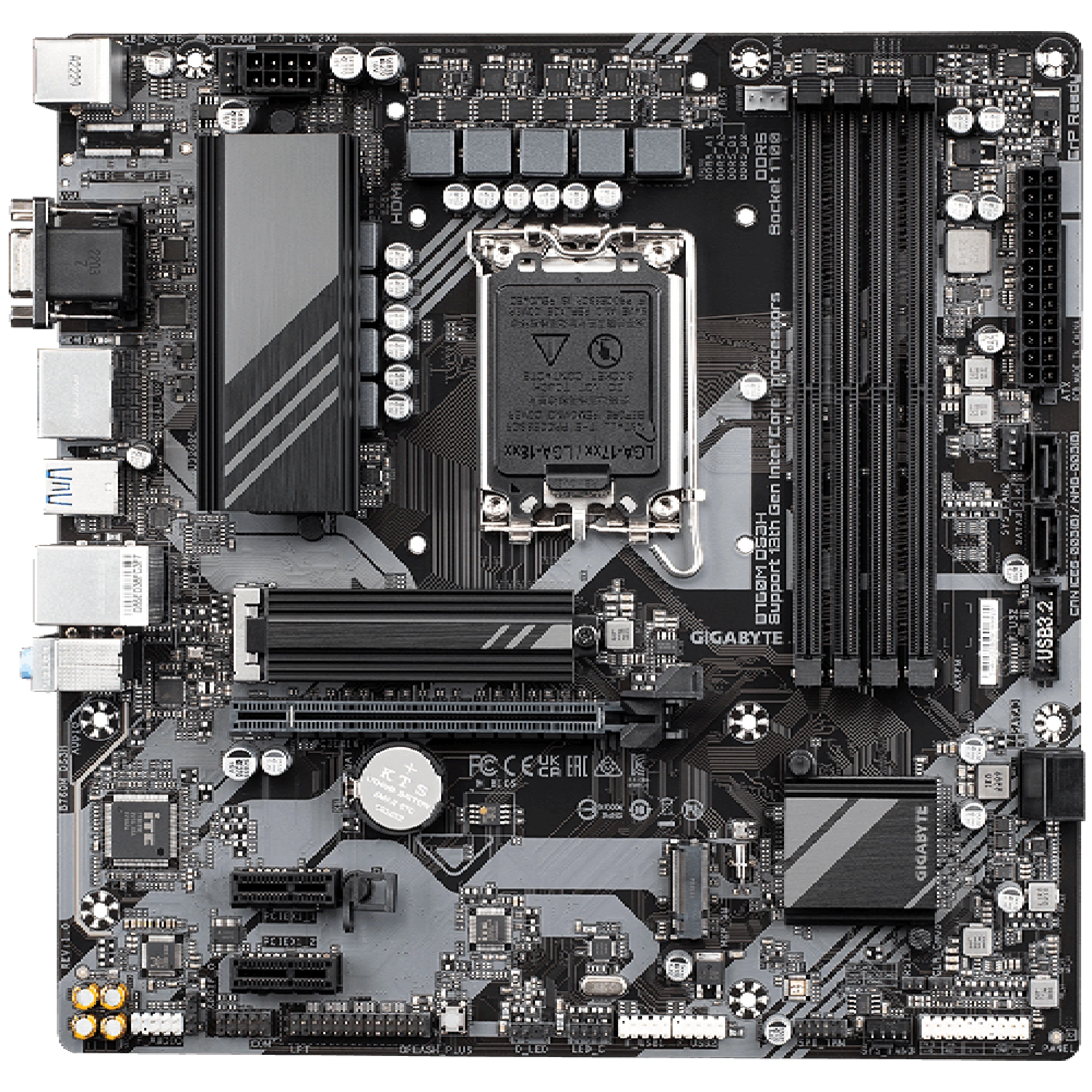 Купить Материнская плата GIGABYTE B760M DS3H - фото 3