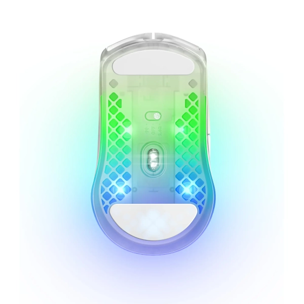 Купить Мышь SteelSeries Aerox 3 Wireless Ghost (62610) - фото 3