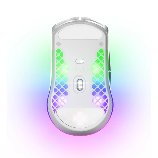 Купити Миша SteelSeries Aerox 3 Wireless Snow (62608) - фото 3