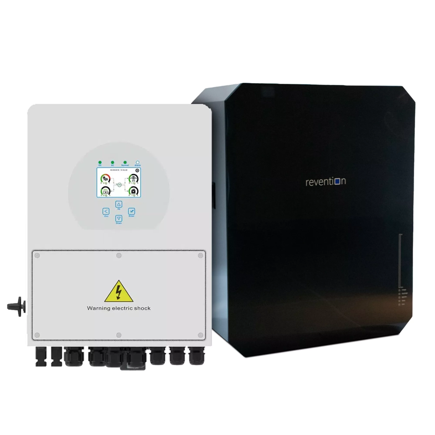 Купить Система хранения энергии DEYE SUN-3K-SG04LP1-1PW5.52K-LFP 3kW 5.52Wh 1BAT LiFePO4 6000 циклов - фото 1