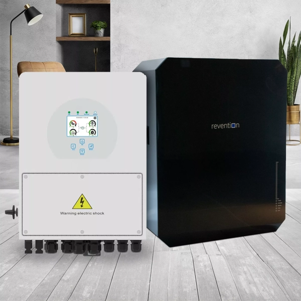 Купить Система хранения энергии DEYE SUN-3K-SG04LP1-1PW5.52K-LFP 3kW 5.52Wh 1BAT LiFePO4 6000 циклов - фото 2