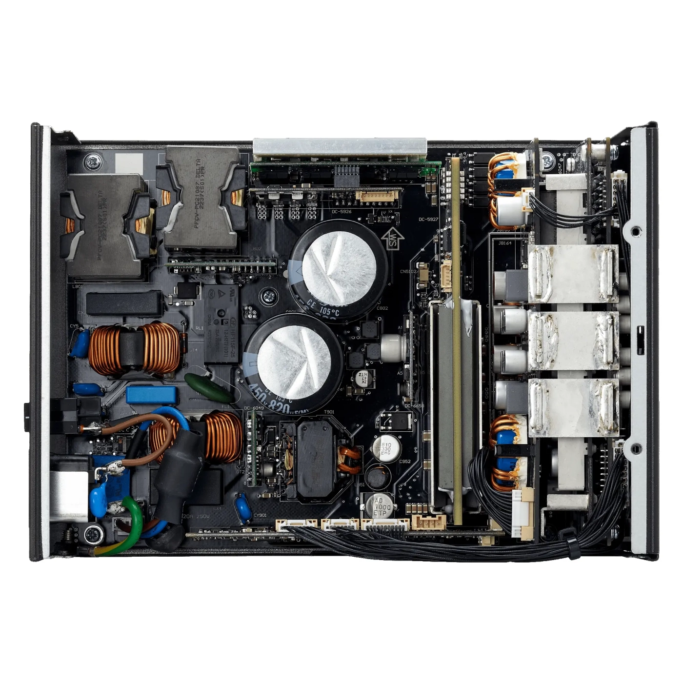 Купить Блок питания ADATA XPG FUSION 1600 TITANIUM (FUSION1600T-BKCEU) - фото 6