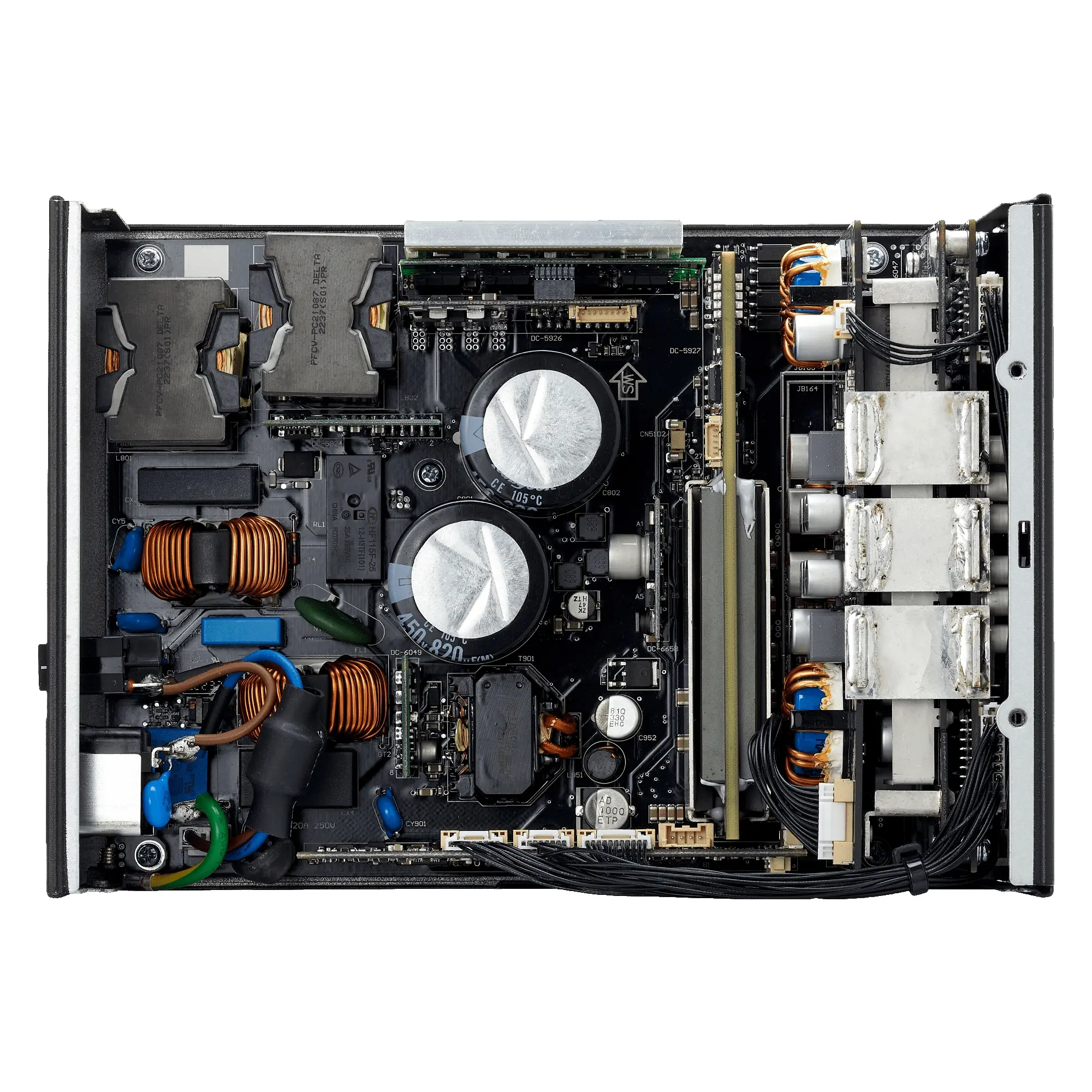 Купить Блок питания ADATA XPG FUSION 1600 TITANIUM (FUSION1600T-BKCEU) - фото 6