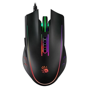 Купити Мишка A4Tech Q81 Bloody Neon XGlide Black USB (Q81 Bloody Curve) - фото 1