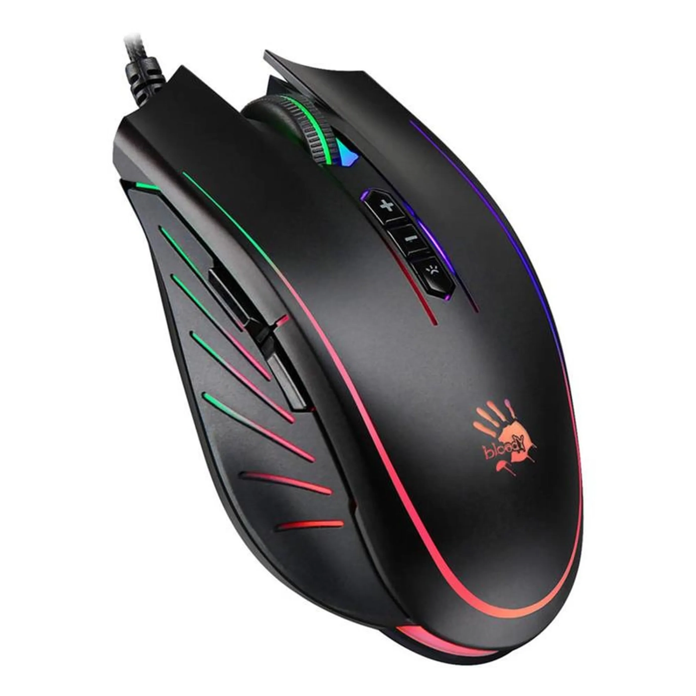 Купить Мышь A4Tech Q81 Bloody Neon XGlide Black USB (Q81 Bloody Curve) - фото 2