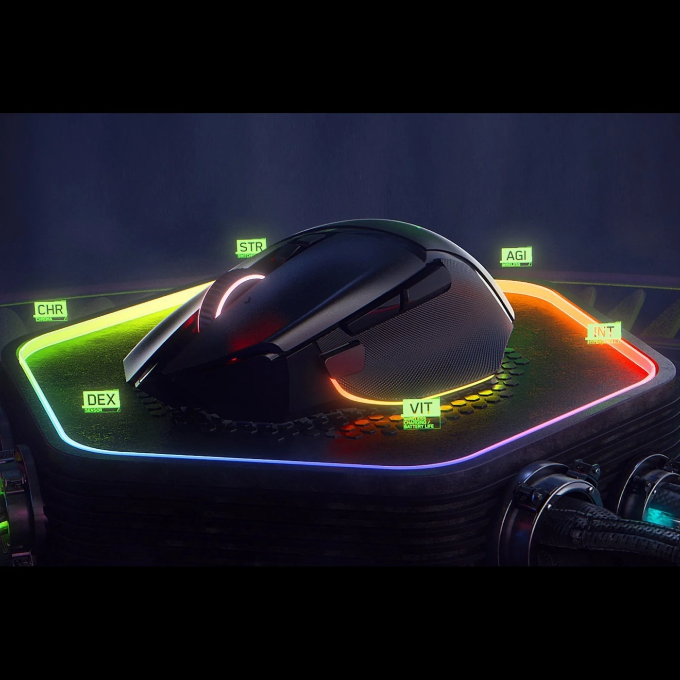 Купити Мишка RAZER Basilisk V3 Pro Wireless Black (RZ01-04620100-R3G1) - фото 5