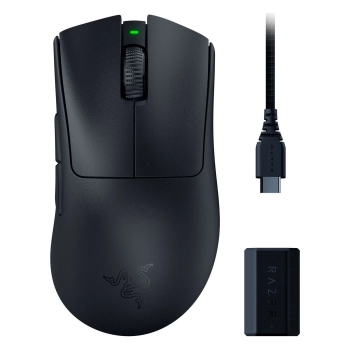 Купити Мишка RAZER DeathAdder V3 Pro and HyperPolling Wireless Dongle (RZ01-04630300-R3WL) - фото 1