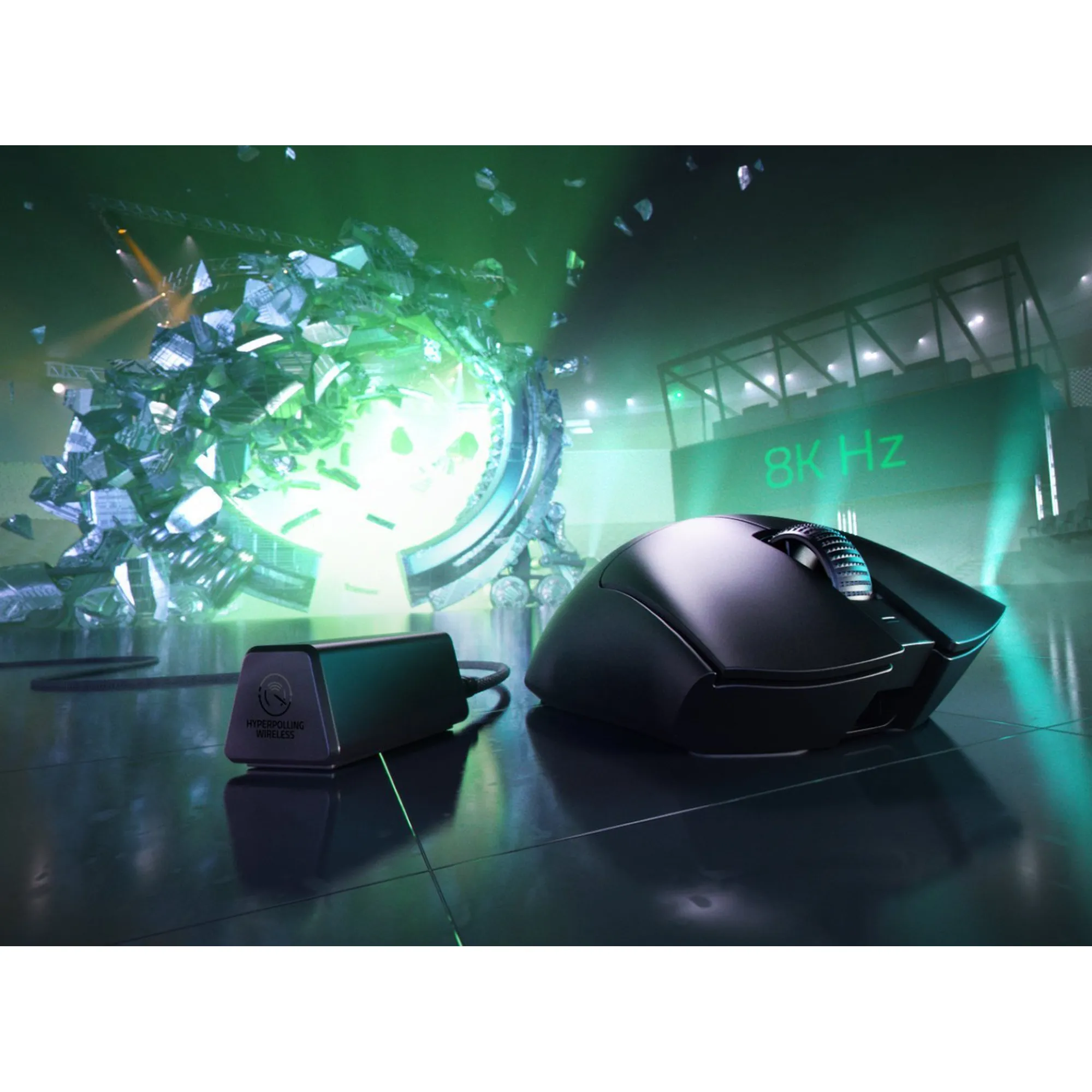 Купити Мишка RAZER DeathAdder V3 Pro and HyperPolling Wireless Dongle (RZ01-04630300-R3WL) - фото 6