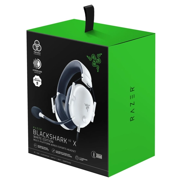 Купити Навушники RAZER Blackshark V2 X White (RZ04-03240700-R3M1) - фото 5