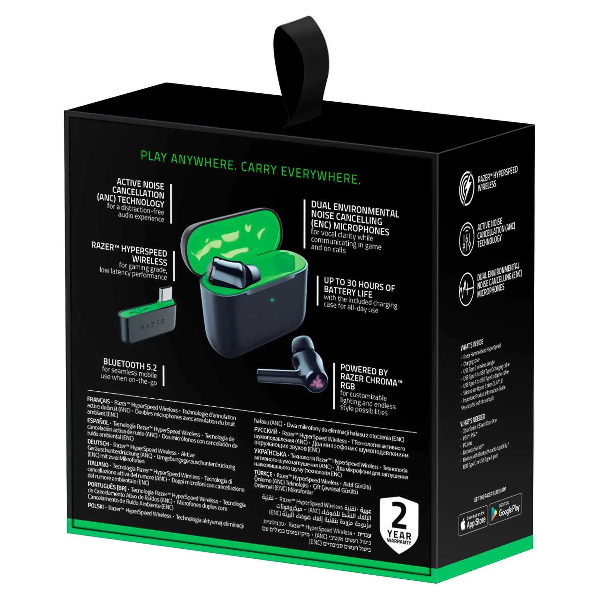 Купить Наушники RAZER Hammerhead Hyperspeed (RZ12-03820200-R3G1) - фото 9