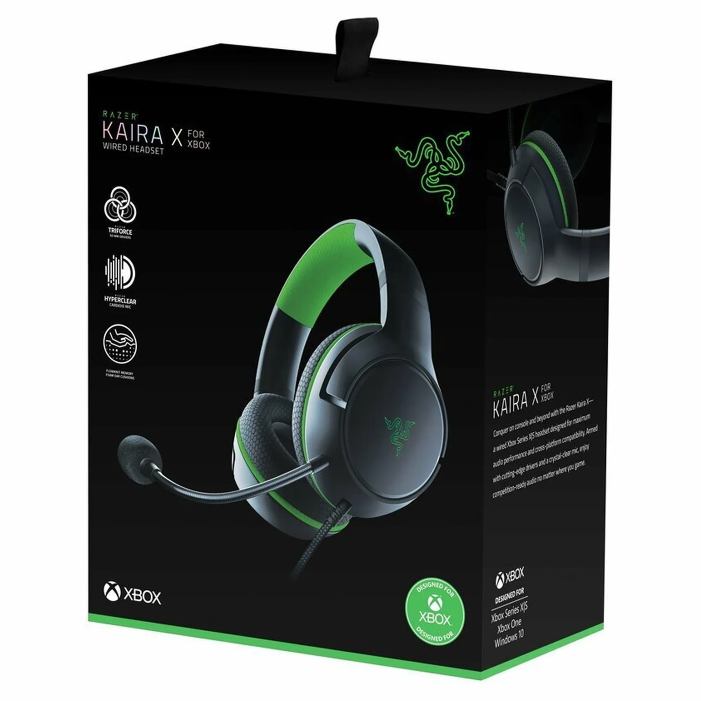 Купить Наушники RAZER Kaira X for Xbox Black (RZ04-03970100-R3M1) - фото 4