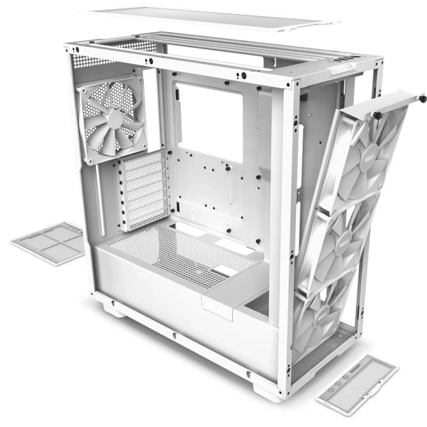 Купить Корпус NZXT H7 Elite RGB White (CM-H71EW-02) - фото 5