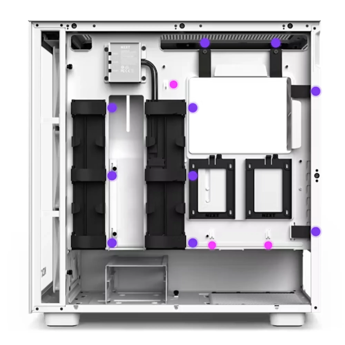 Купить Корпус NZXT H7 Elite RGB White (CM-H71EW-02) - фото 6