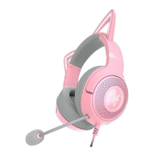 Купити Навушники Razer Kraken Kitty V2 Quartz (RZ04-04730200-R3M1) - фото 2