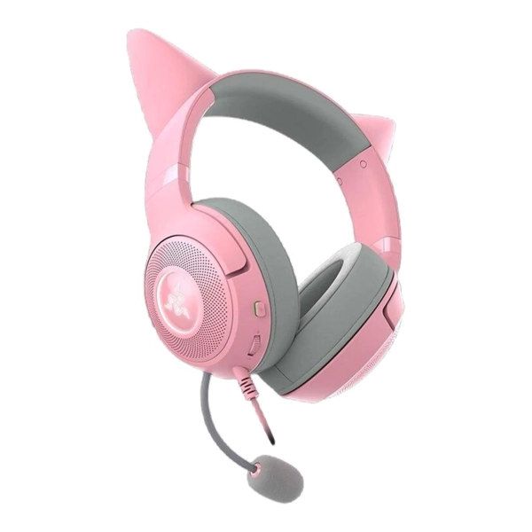 Купити Навушники Razer Kraken Kitty V2 Quartz (RZ04-04730200-R3M1) - фото 3