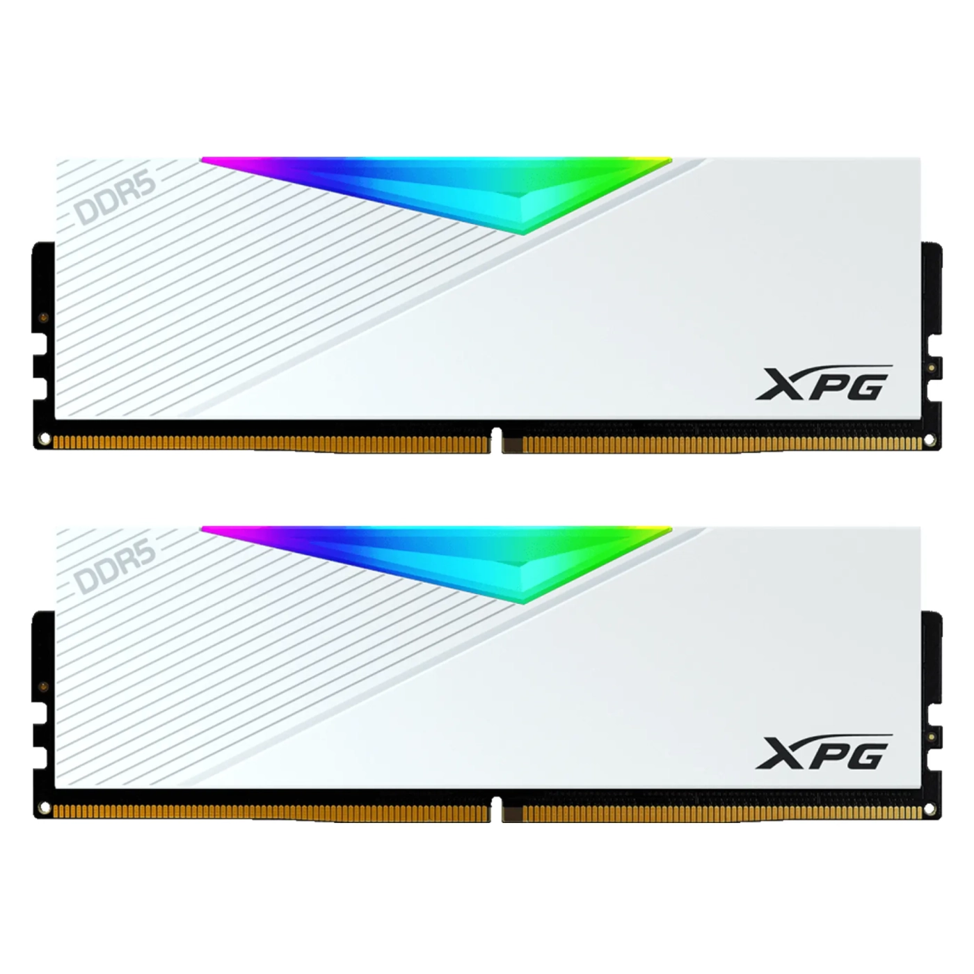 Купить Модуль памяти ADATA XPG Lancer RGB White DDR5-5200 32GB (2x16GB) (AX5U5200C3816G-DCLARWH) - фото 1
