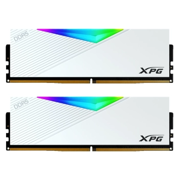 Купити Модуль пам'яті ADATA XPG Lancer RGB White DDR5-5600 32GB (2x16GB) (AX5U5600C3616G-DCLARWH) - фото 1