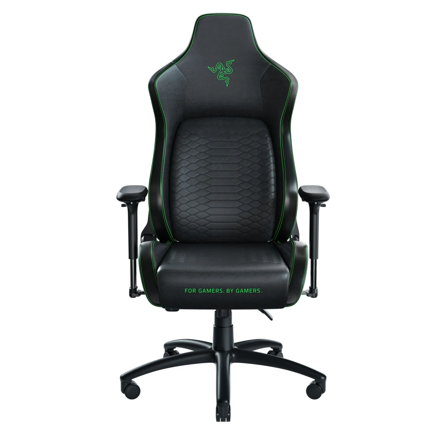 Купить Кресло для геймеров RAZER Iskur Green XL (RZ38-03950100-R3G1) - фото 1