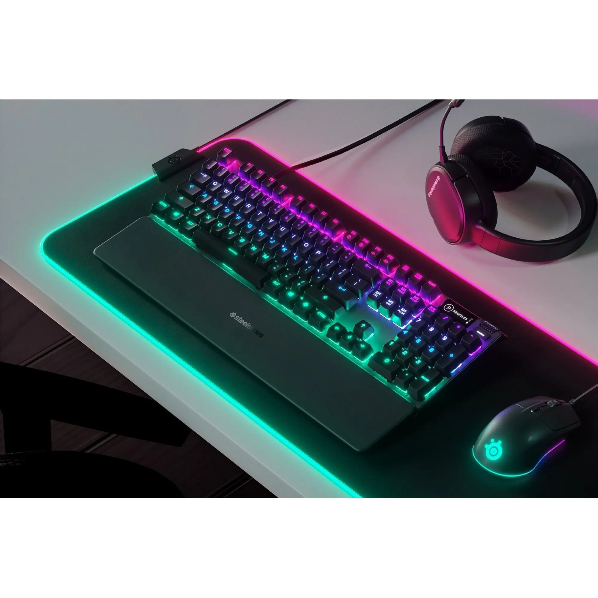 Купить Клавиатура SteelSeries Apex 5 UA (64532) - фото 3
