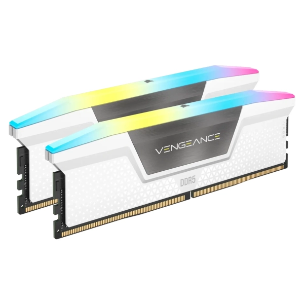 Купити Модуль пам`ятi Corsair Vengeance RGB White DDR5-5600 32GB (2x16GB) (CMH32GX5M2B5600C40W) - фото 2