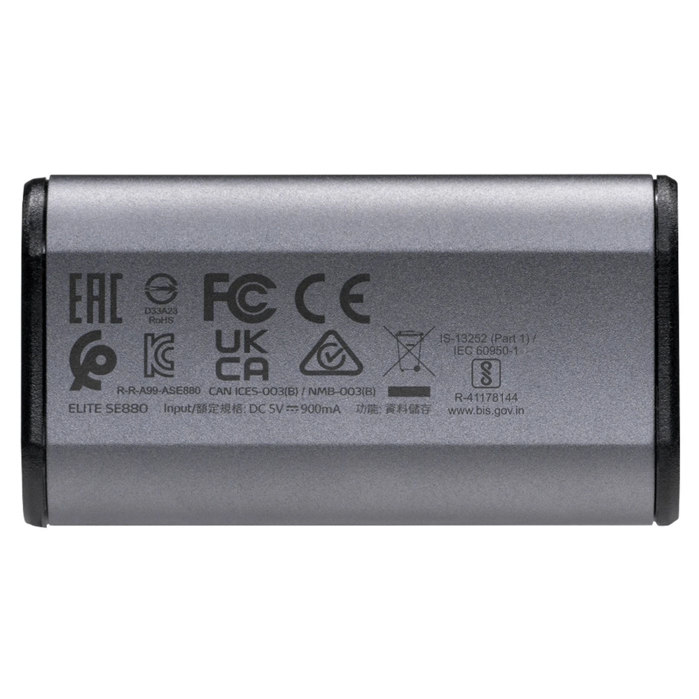 Купить SSD диск ADATA Elite SE880 1TB USB 3.2 Type-C (AELI-SE880-1TCGY) - фото 5