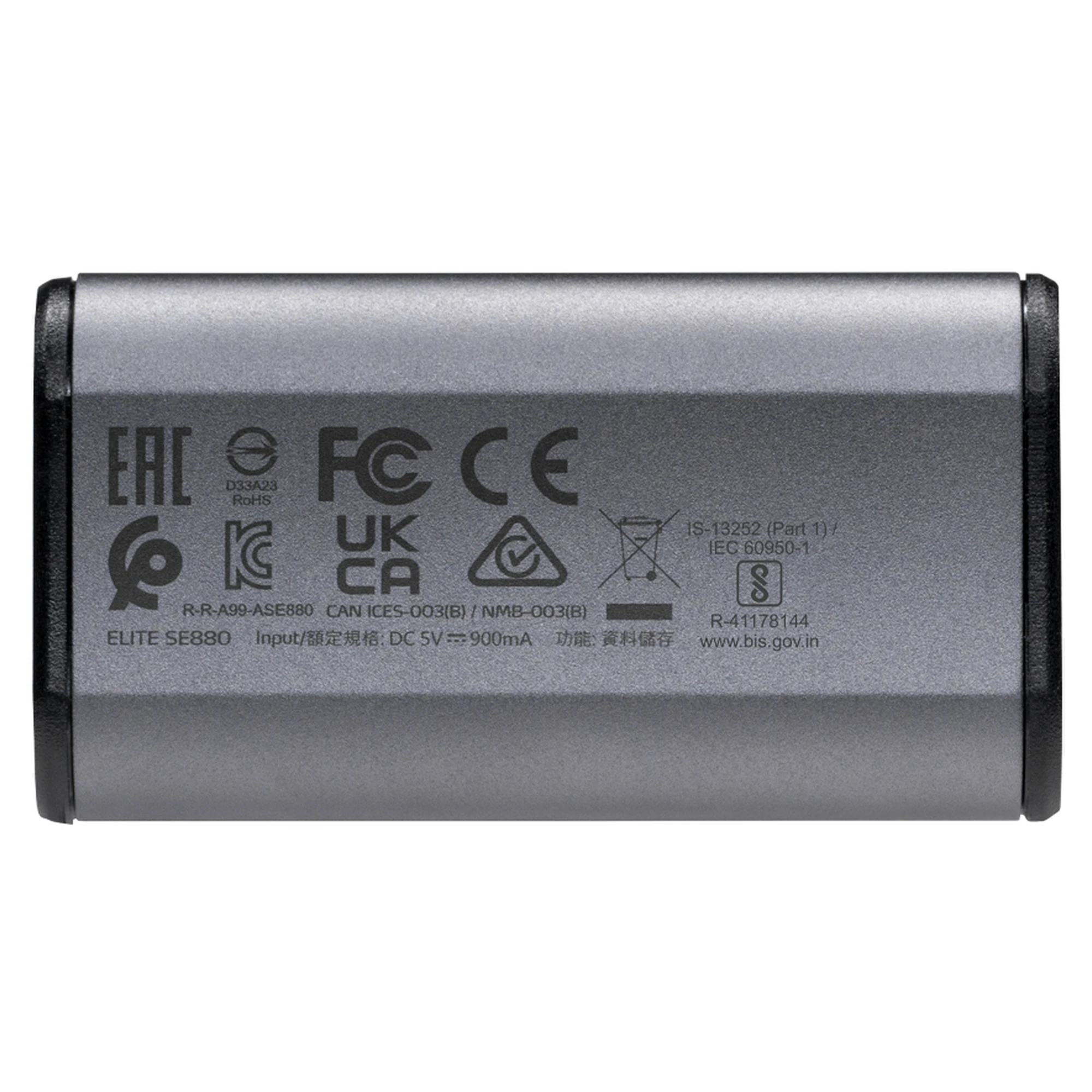 Купить SSD диск ADATA Elite SE880 1TB USB 3.2 Type-C (AELI-SE880-1TCGY) - фото 5