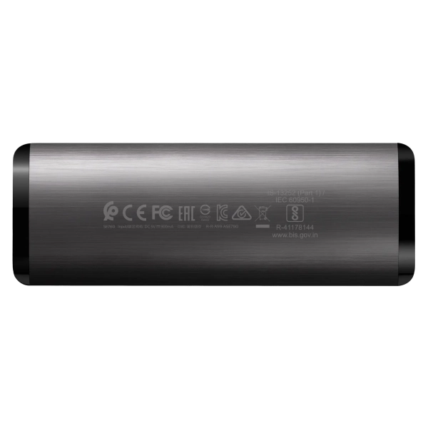 Купить SSD диск ADATA SE760 1TB USB 3.2 Gen 2 Type-C Titanium (ASE760-1TU32G2-CTI) - фото 4