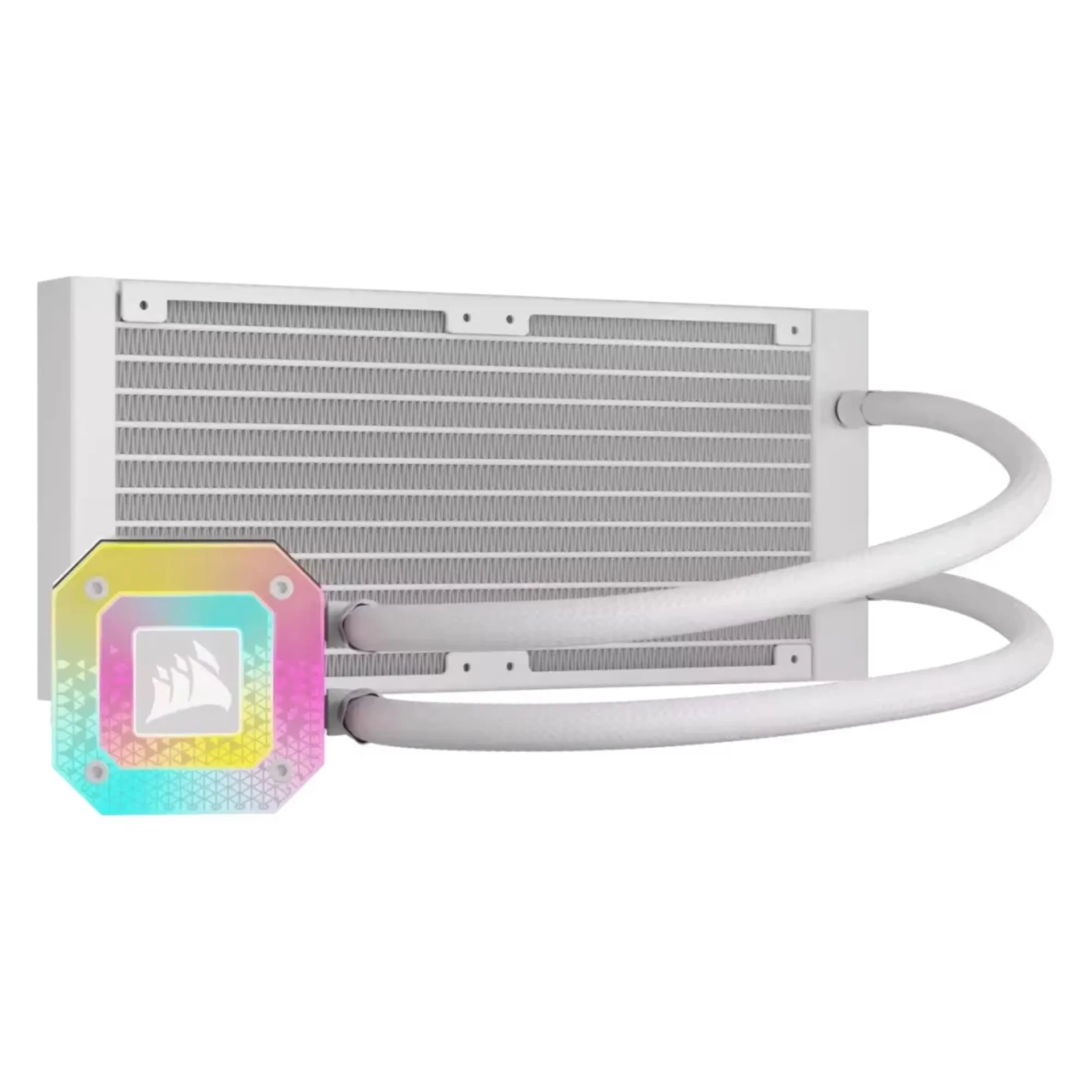 Купить Система водяного охлаждения Corsair iCUE H100i Elite Capellix XT White (CW-9060072-WW) - фото 2