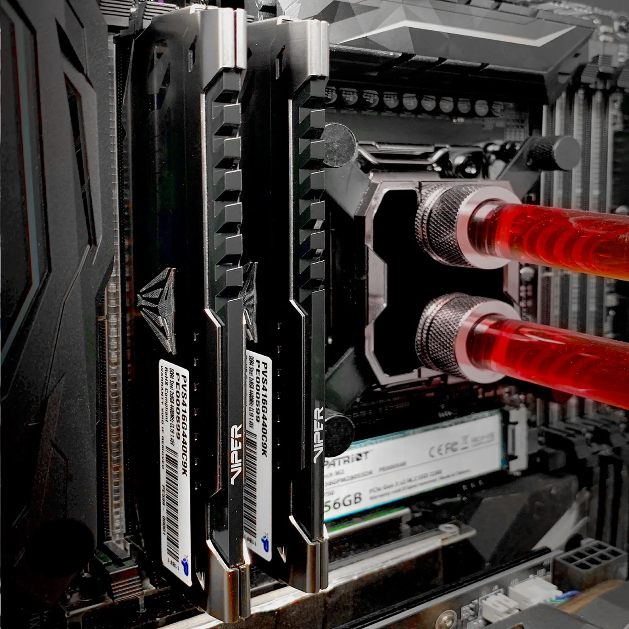 Купить Модуль памяти Patriot Viper Steel DDR4-3000 16GB (2x8GB) (PVS416G300C6K) - фото 9