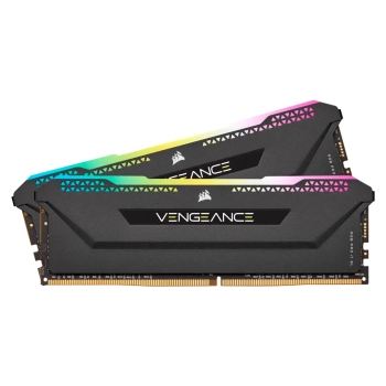 Купить Модуль памяти Corsair Vengeance RGB Pro SL Black DDR4-3200 32GB (2x16GB) (CMH32GX4M2E3200C16) - фото 1