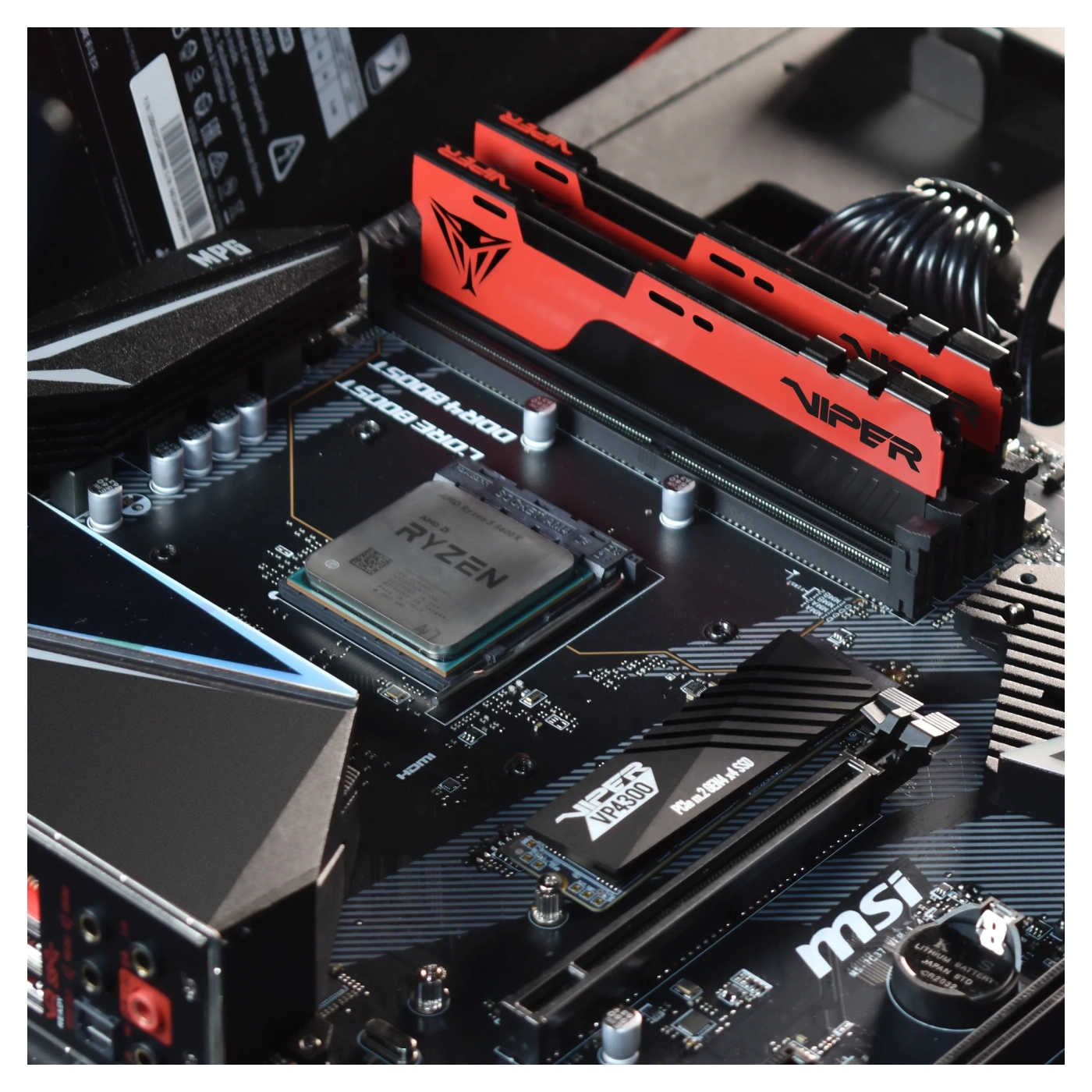 Купить Модуль памяти Patriot Viper Elite II Red DDR4-4000 32GB (2x16GB) (PVE2432G400C0K) - фото 8