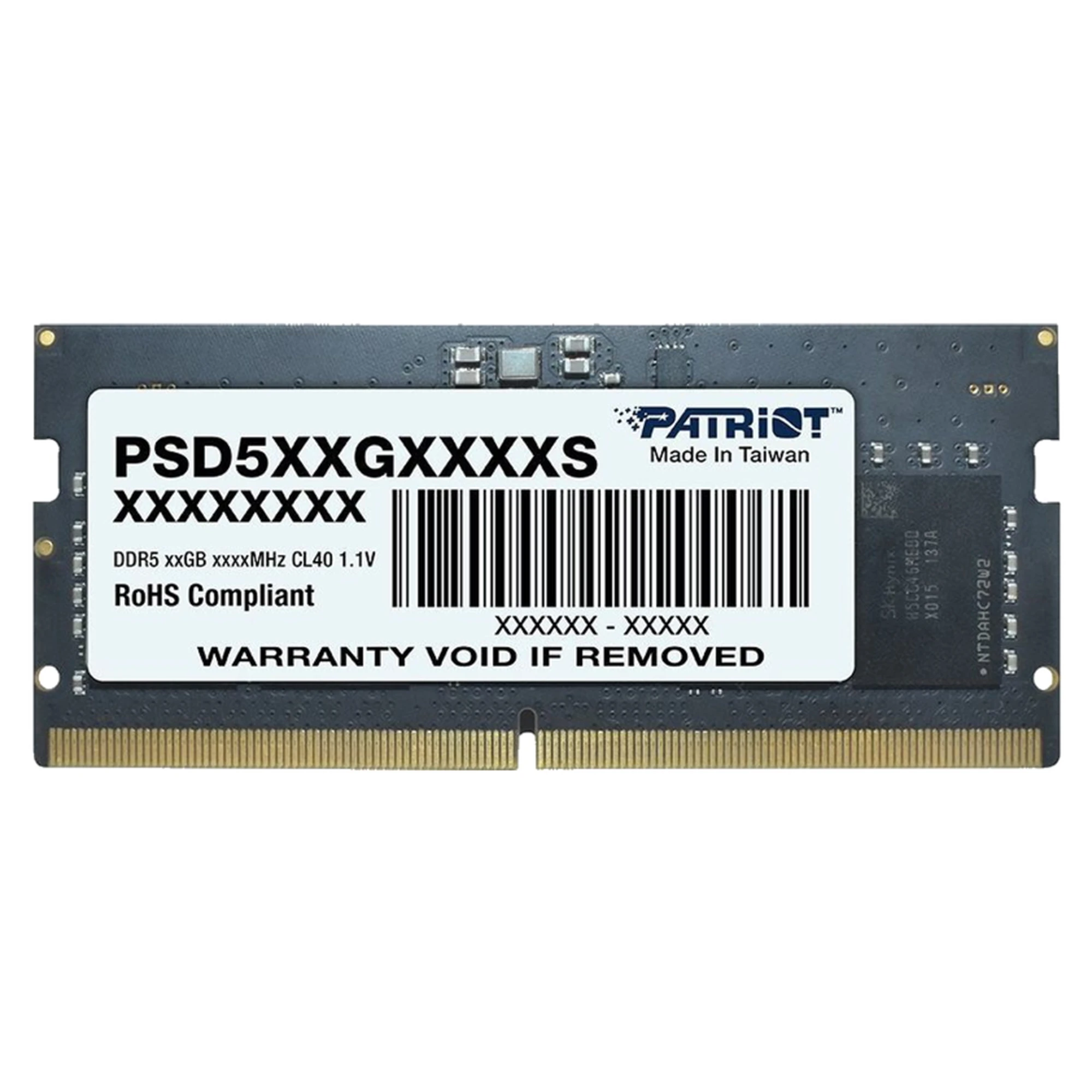 Купить Модуль памяти Patriot Signature Line DDR5-4800 32GB SODIMM (PSD532G48002S) - фото 1