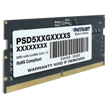 Купить Модуль памяти Patriot Signature Line DDR5-4800 32GB SODIMM (PSD532G48002S) - фото 2
