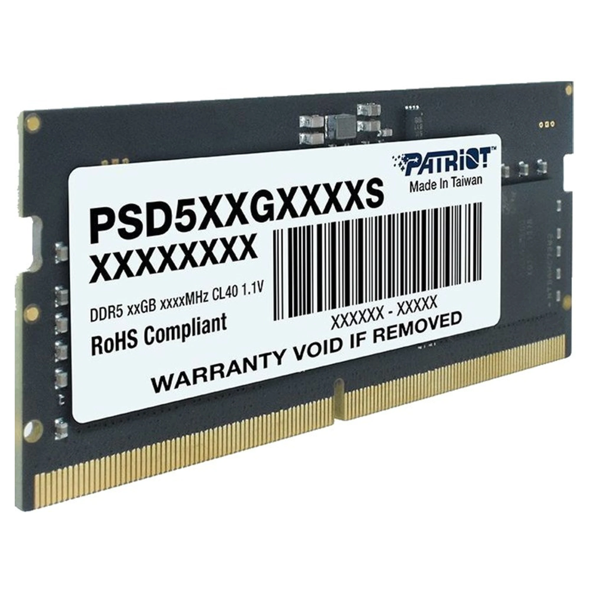 Купить Модуль памяти Patriot Signature Line DDR5-4800 32GB SODIMM (PSD532G48002S) - фото 2