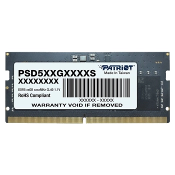 Купить Модуль памяти Patriot Signature Line DDR5-4800 8GB SODIMM (PSD58G480041S) - фото 1