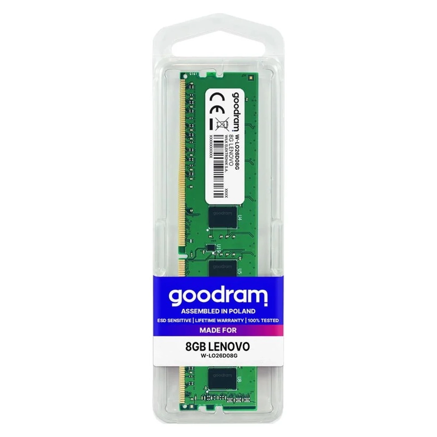 Купить Модуль памяти GOODRAM DDR4-2400 8GB (GR2400D464L17S/8G) - фото 2