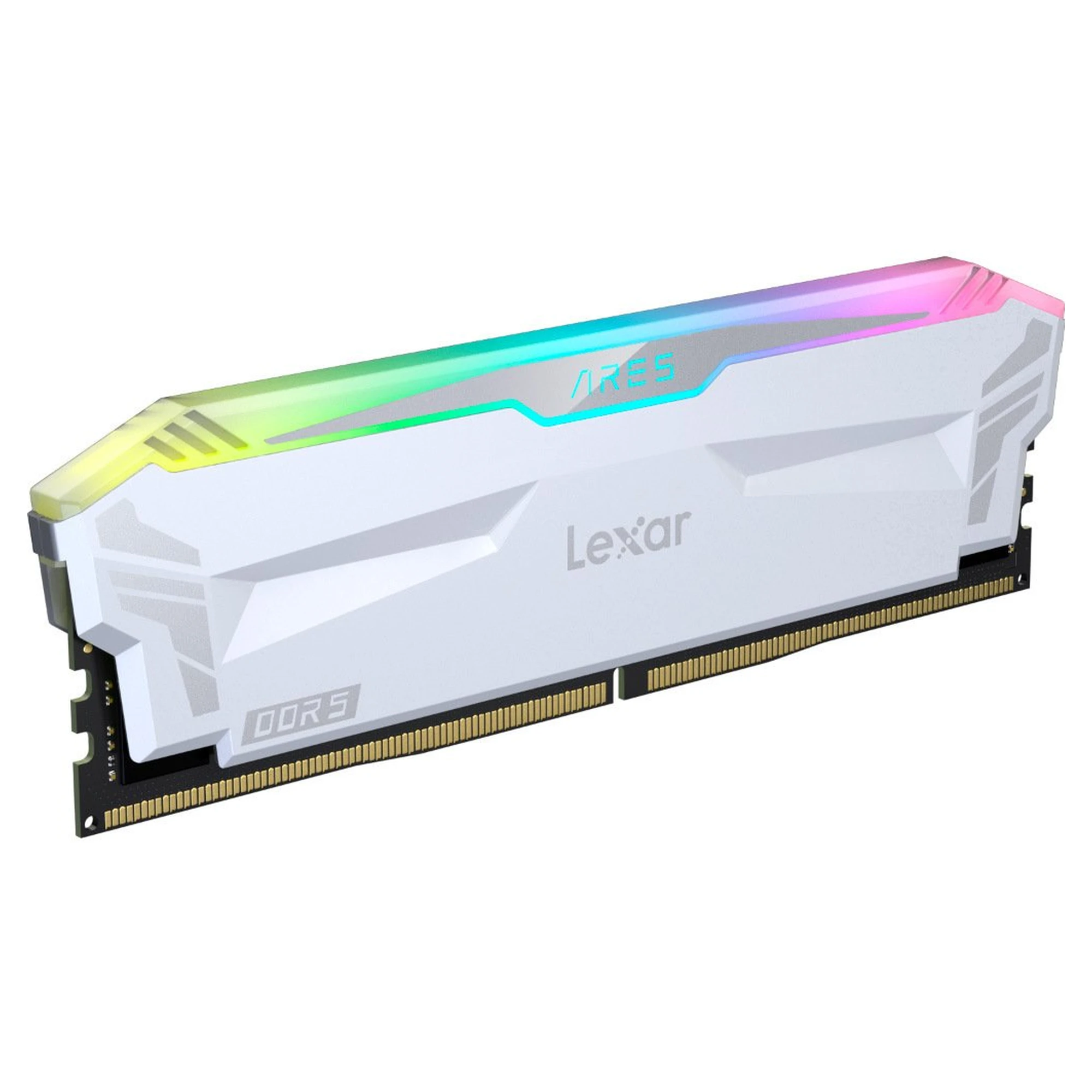 Купить Модуль памяти Lexar Ares Gaming White RGB DDR5-6400 32GB (2x16GB) (LD5EU016G-R6400GDWA) - фото 2